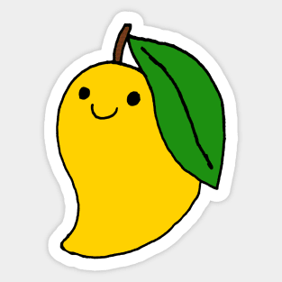 Kawaii Mango Sticker